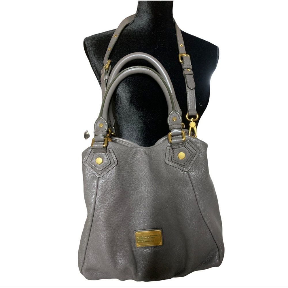 Gray Marc Jacobs purse